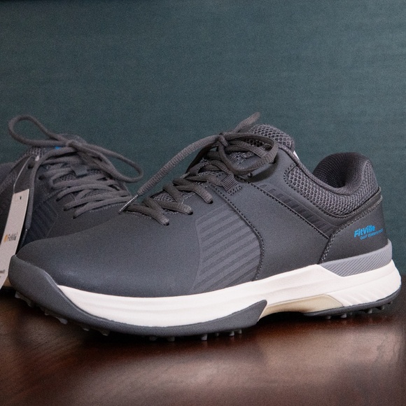 NWT FitVille SpeedEx Mens Golf Shoe - Picture 3 of 12